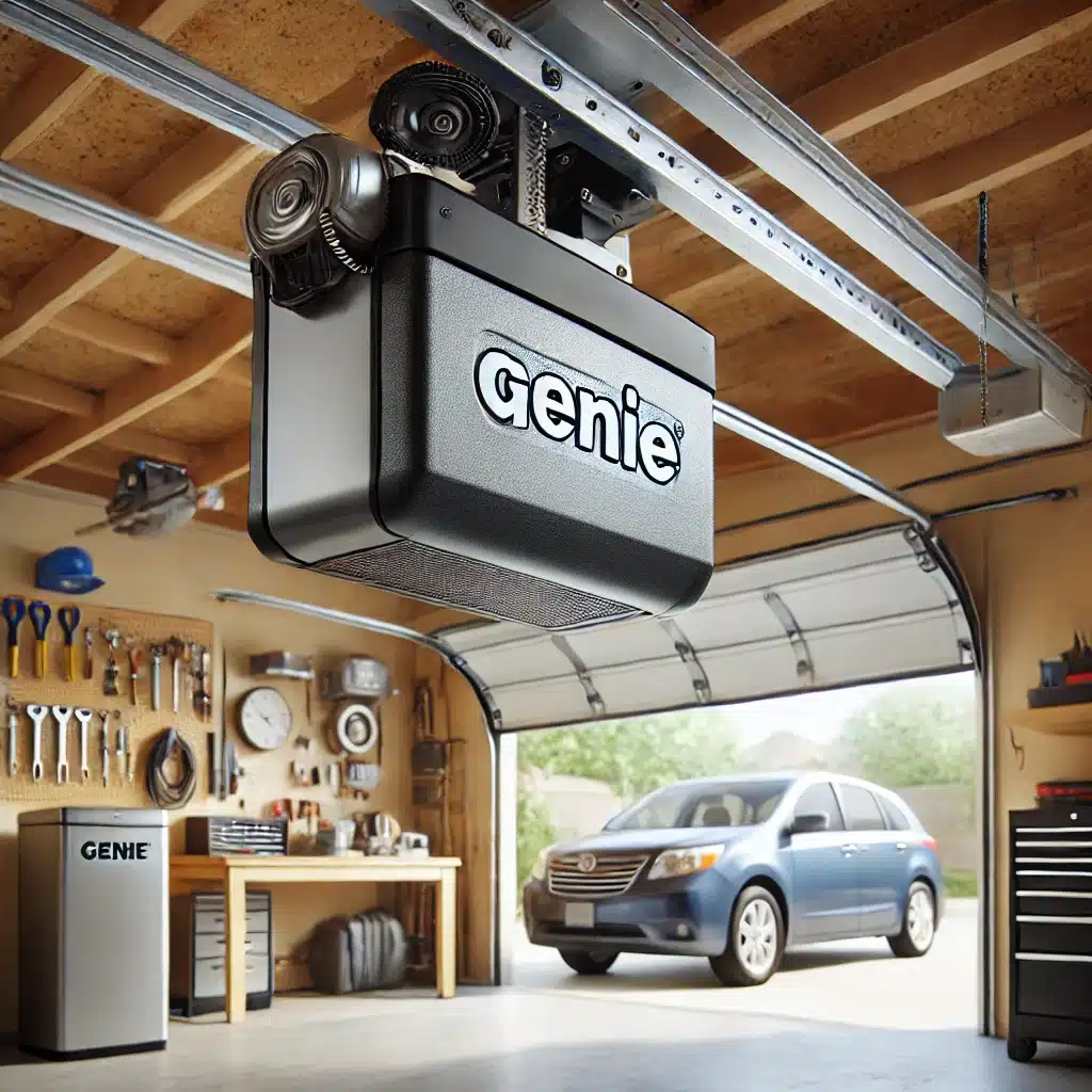 how to sync garage door opener genie