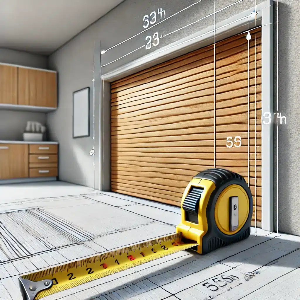 garage door width